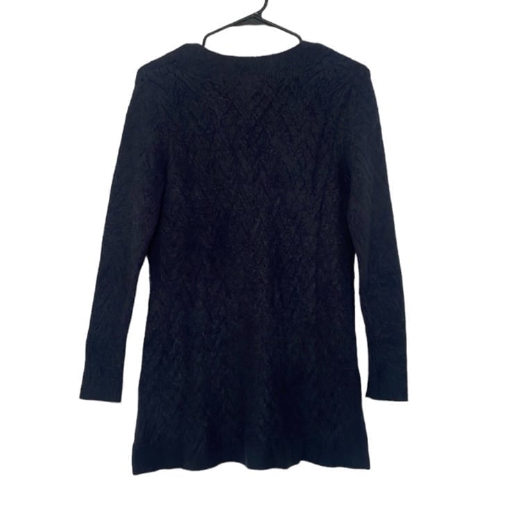 Stylish Chico’s Vintage Herringbone Wool Blend V-Neck Sweater Tunic K2arcSujP Everyday Low Prices