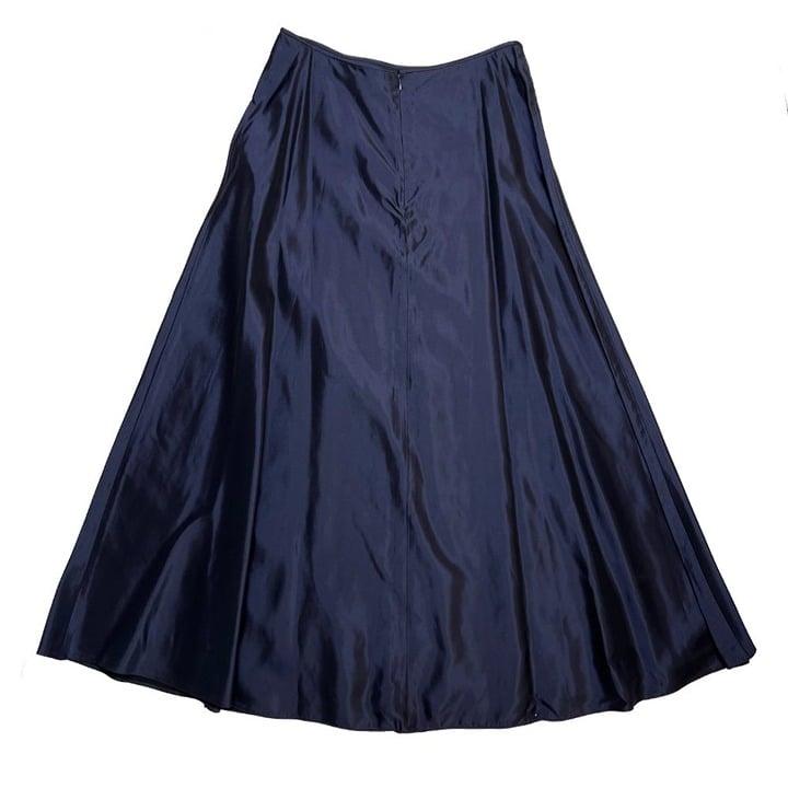 Nice Scott McClintock Millennium 2000 Satin Maxi Skirt Blue Women´s 14 Formal Party oXbxnP4ls Store Online
