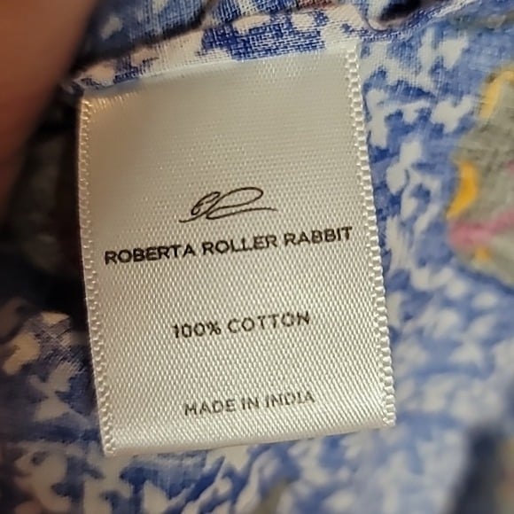 Cheap Roberta Roller Rabbit Elephant Print Tunic Top Size Small kruY5TN6F Cool