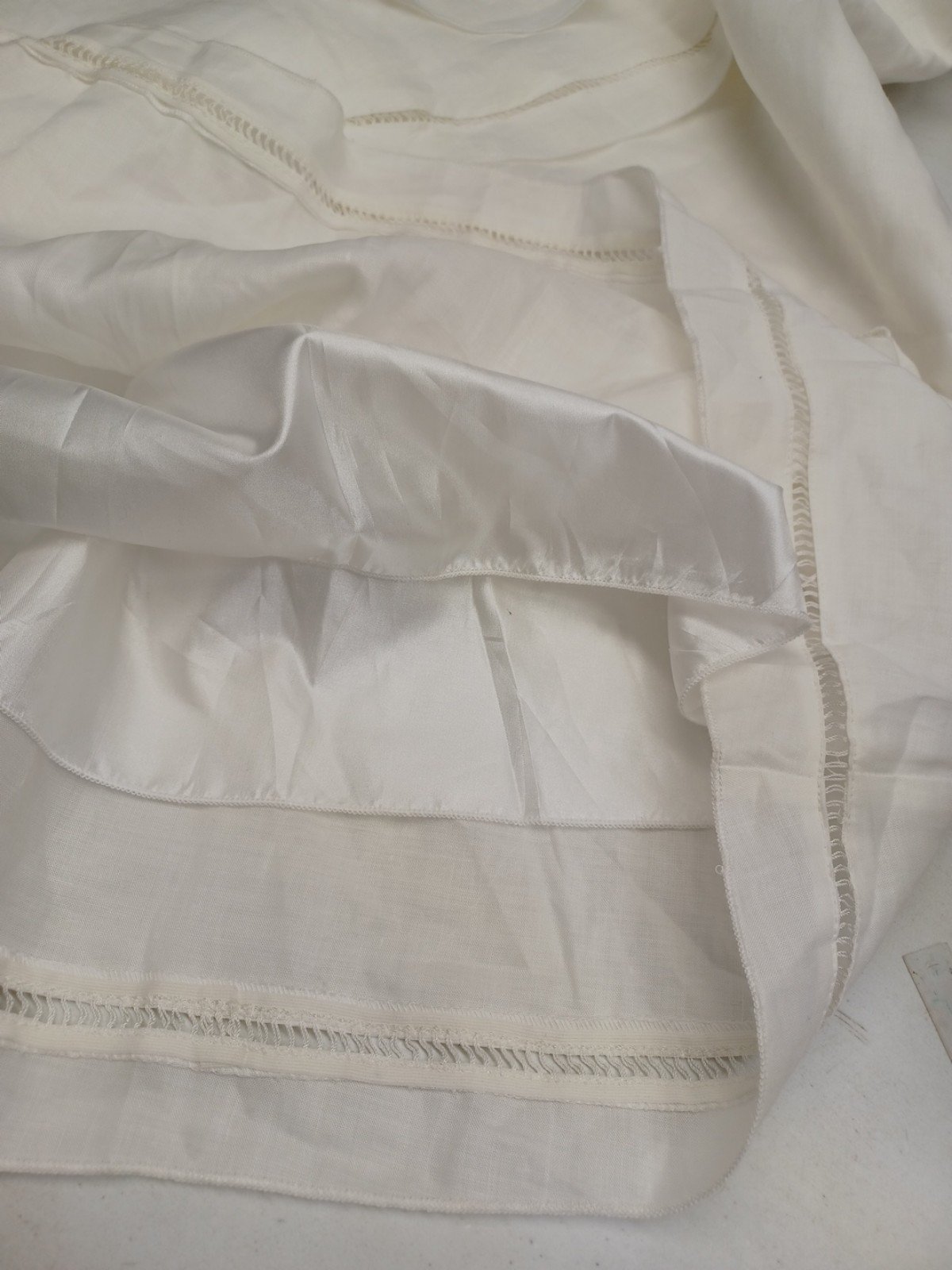 large discount Vtg Gasolino Plus Sz L 100% Linen White Maxi Skirt A-Line NWT $99.99 kCSxobVXR Counter Genuine 