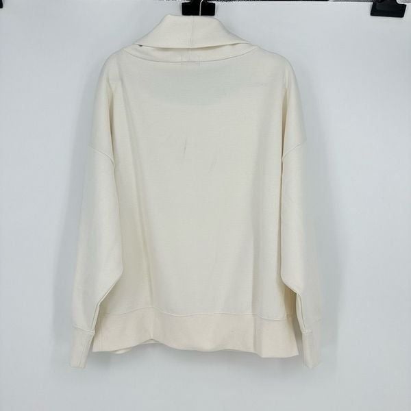 Affordable Polo Ralph Lauren Sweatshirt Women’s 2XL White Cowl Neck Drawstring Oversize fKDa3DGho Zero Profit 