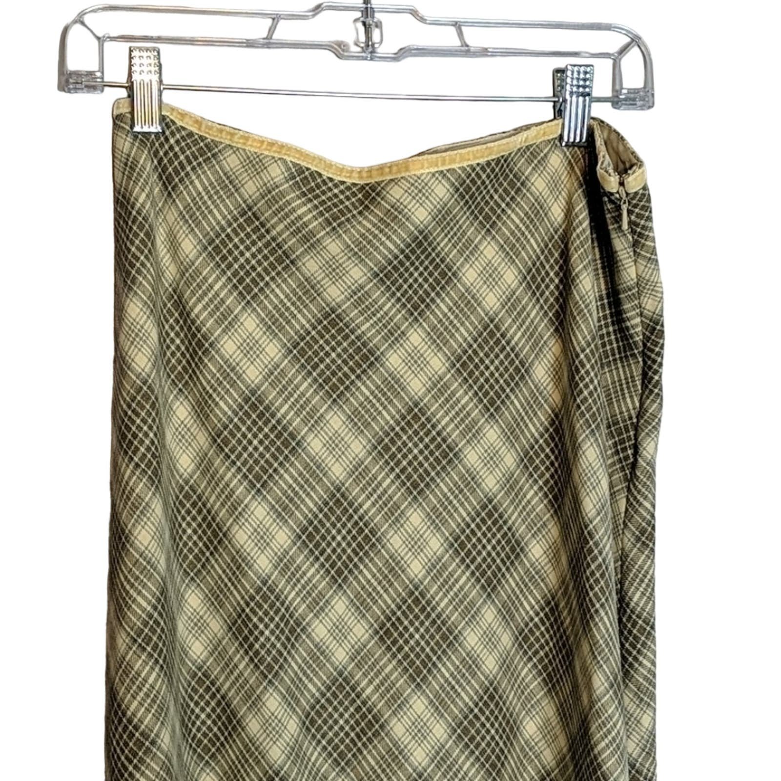 Buy Eddie Bauer Wool Blend Plaid Skirt, 14P FkG5sZIQO Store Online