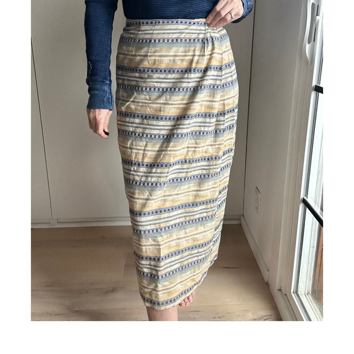 cheapest place to buy  Vintage 90s Country Western Wrap Skirt Southwestern Midi length Cowgirl  Size 8 h0E08ZLIO just for you