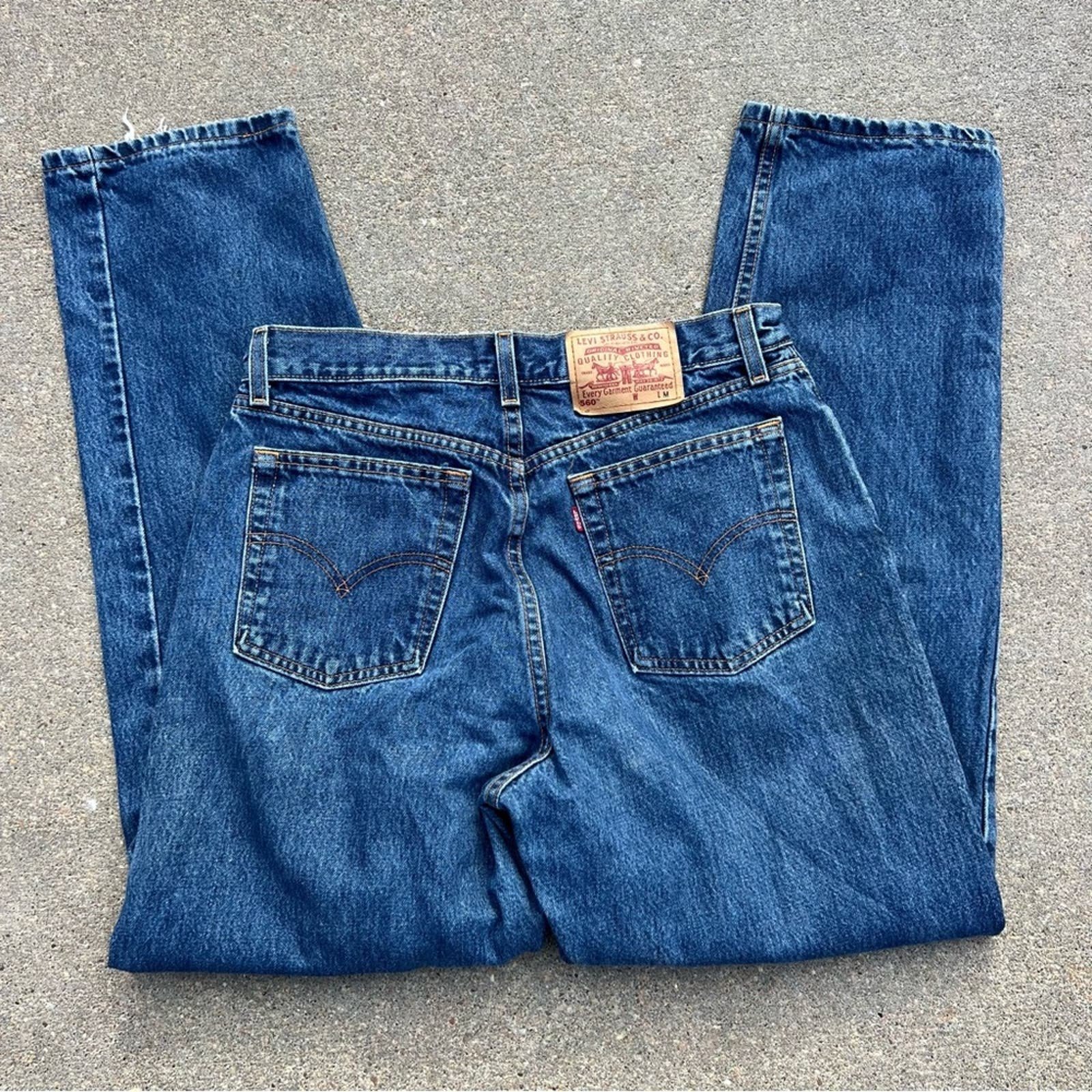 Personality Vintage Y2K Levi’s 560 loose fit straight l