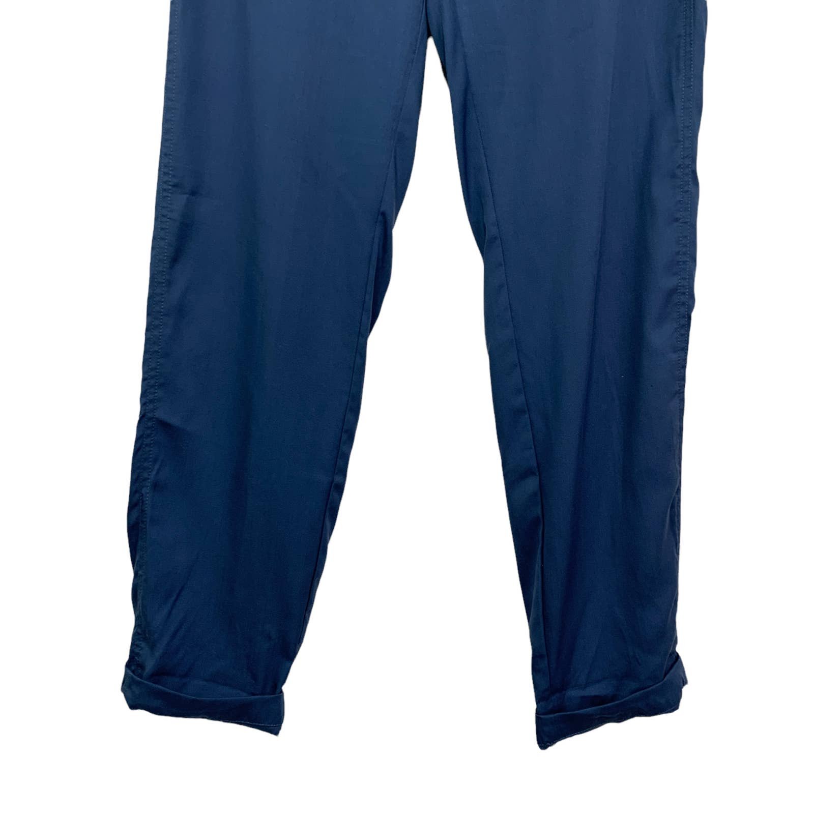 Custom Ann Taylor Factory Women Blue Straight Cuffed Pants 2 Casual Work NEW GUUgLaoh3 on sale