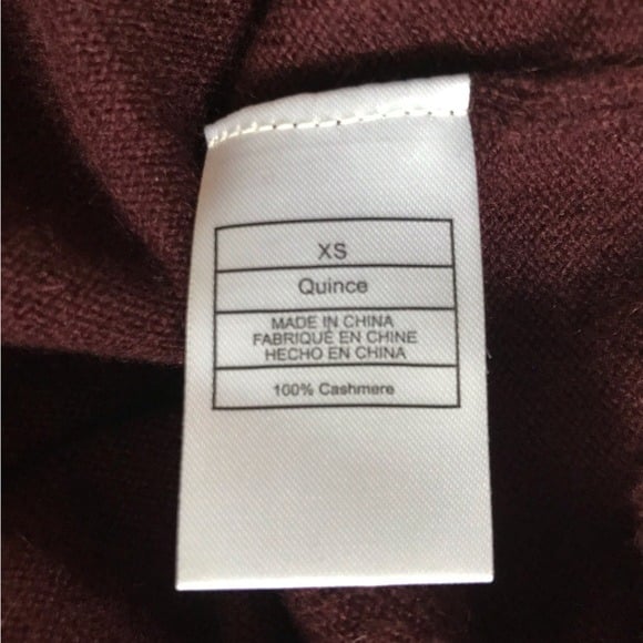 Promotions  Quince Mongolian Cashmere V-Neck Sweater in Burgundy - XS - New nxYJez8Zl all for you