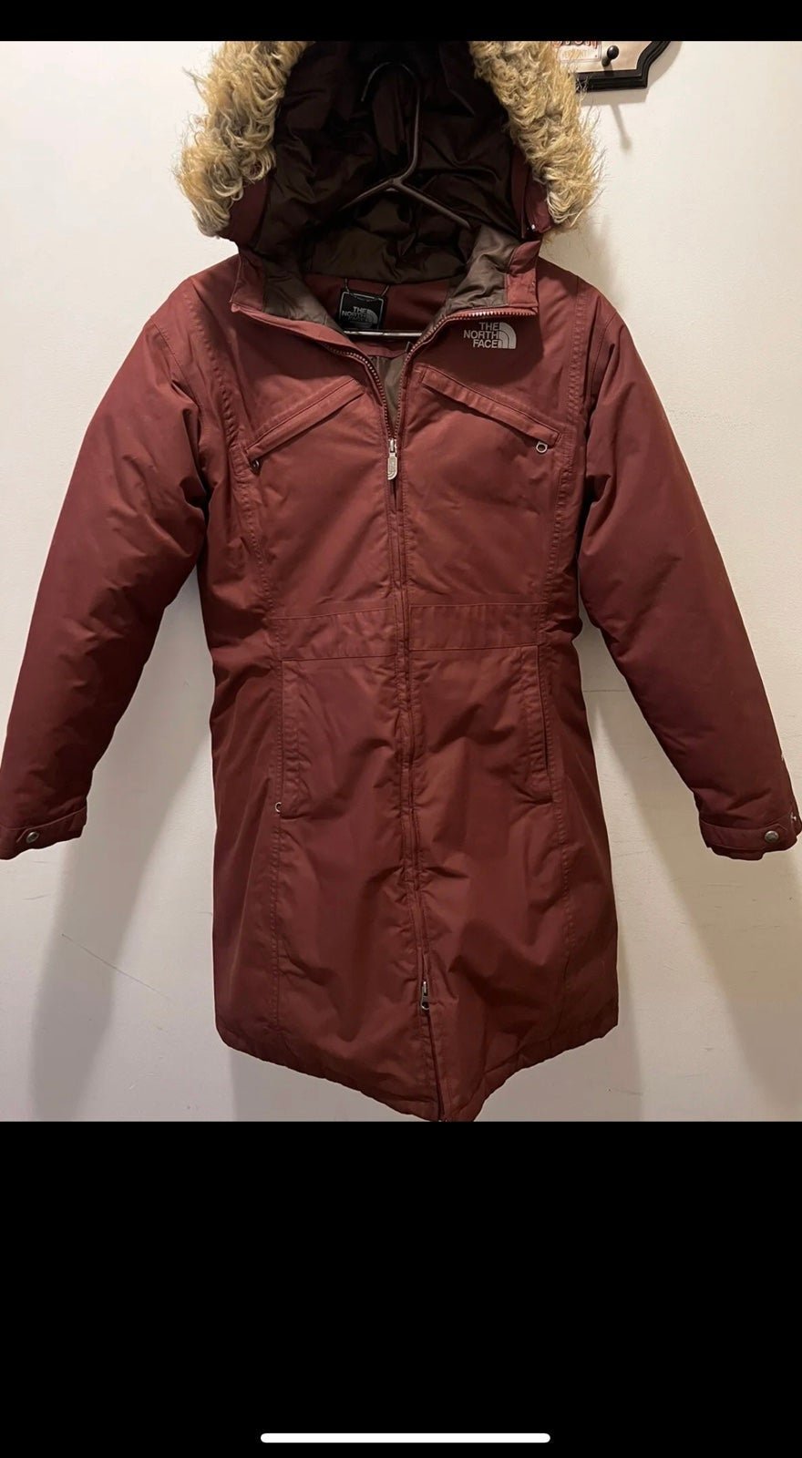 Promotions  The North Face Women’s HyVent Parka Burgundy Size:Medium Pre Owned k5D4g3Wmm outlet online shop