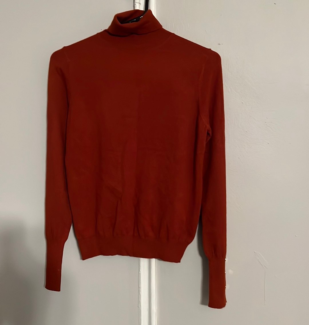 floor price NWT Rust color Turtleneck g4J3rom31 Outlet 
