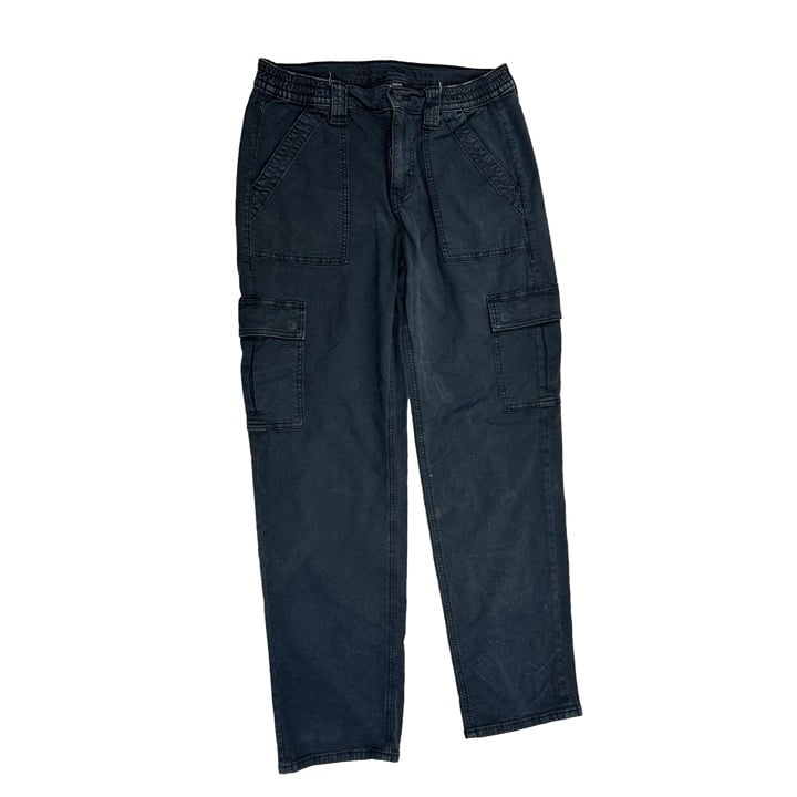 high discount American Eagle Womens 10 Baggy Cargo Chino Pants Navy Blue Y2K lpPluOUcI on sale