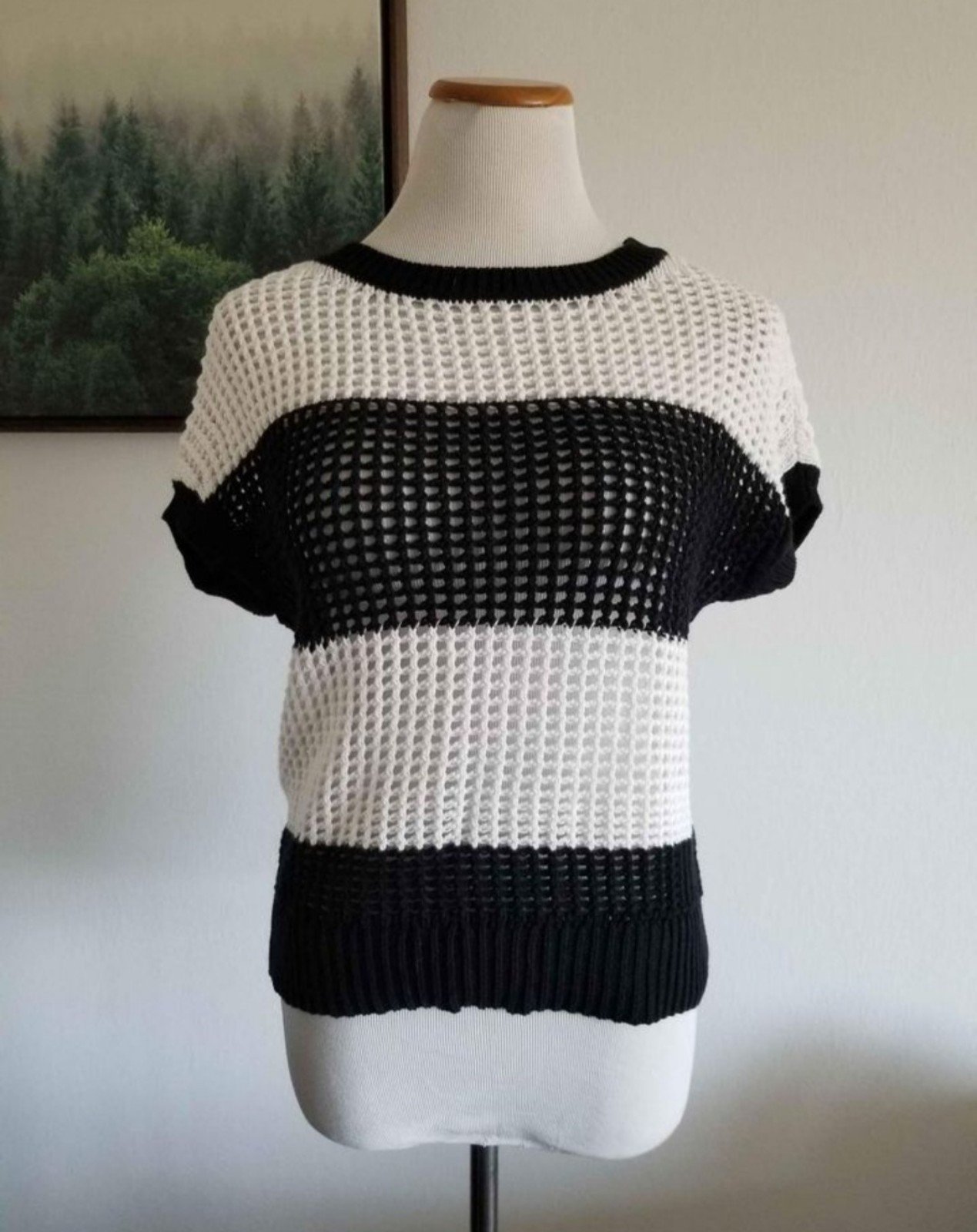 Gorgeous Women´s LOFT Knit Sweater Top Size M Peti