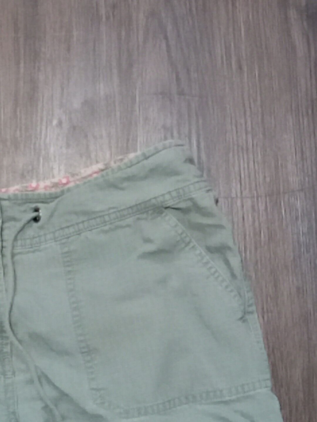 Factory Direct  Ruff Hewn Pants Womens Size 4 Green Drawstring Cropped Casual jrymFcrpF Novel 