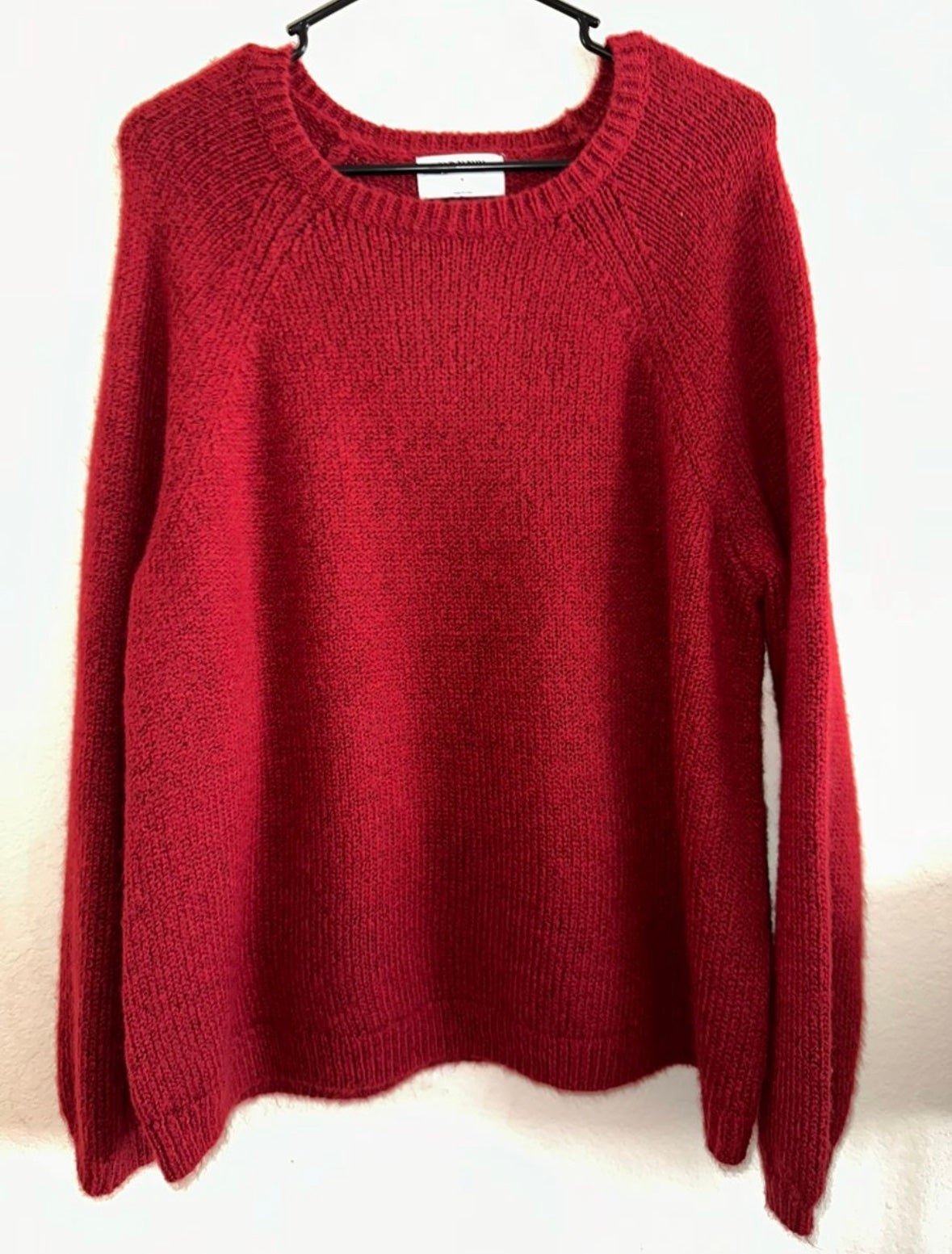 Authentic Red Sweater kztDYajgF US Sale