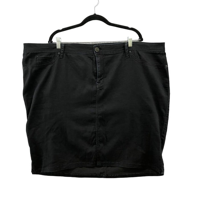 Factory Direct  Source Of Wisdom Womens Black Mini Skirt Plus Size 26 Stretch FSvbakhu7 hot sale