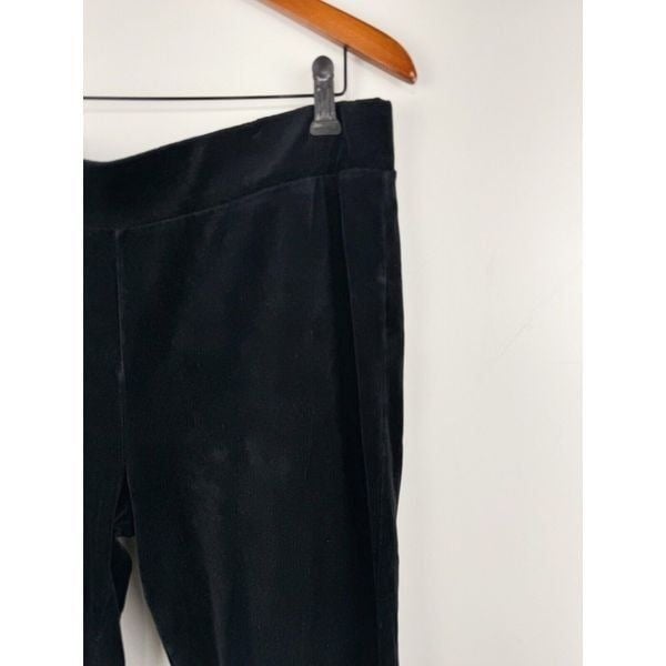good price Lauren Ralph Lauren Women´s Velvet Pull-On Black Pants Size Large L2zdksQXA Cheap