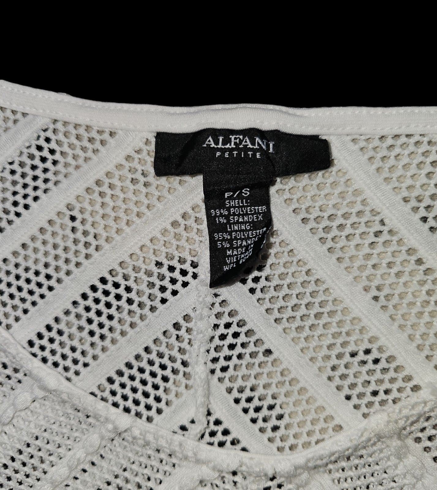Exclusive Alfani Petite White Knit Sweater size p/s IMVrGfvsC Hot Sale