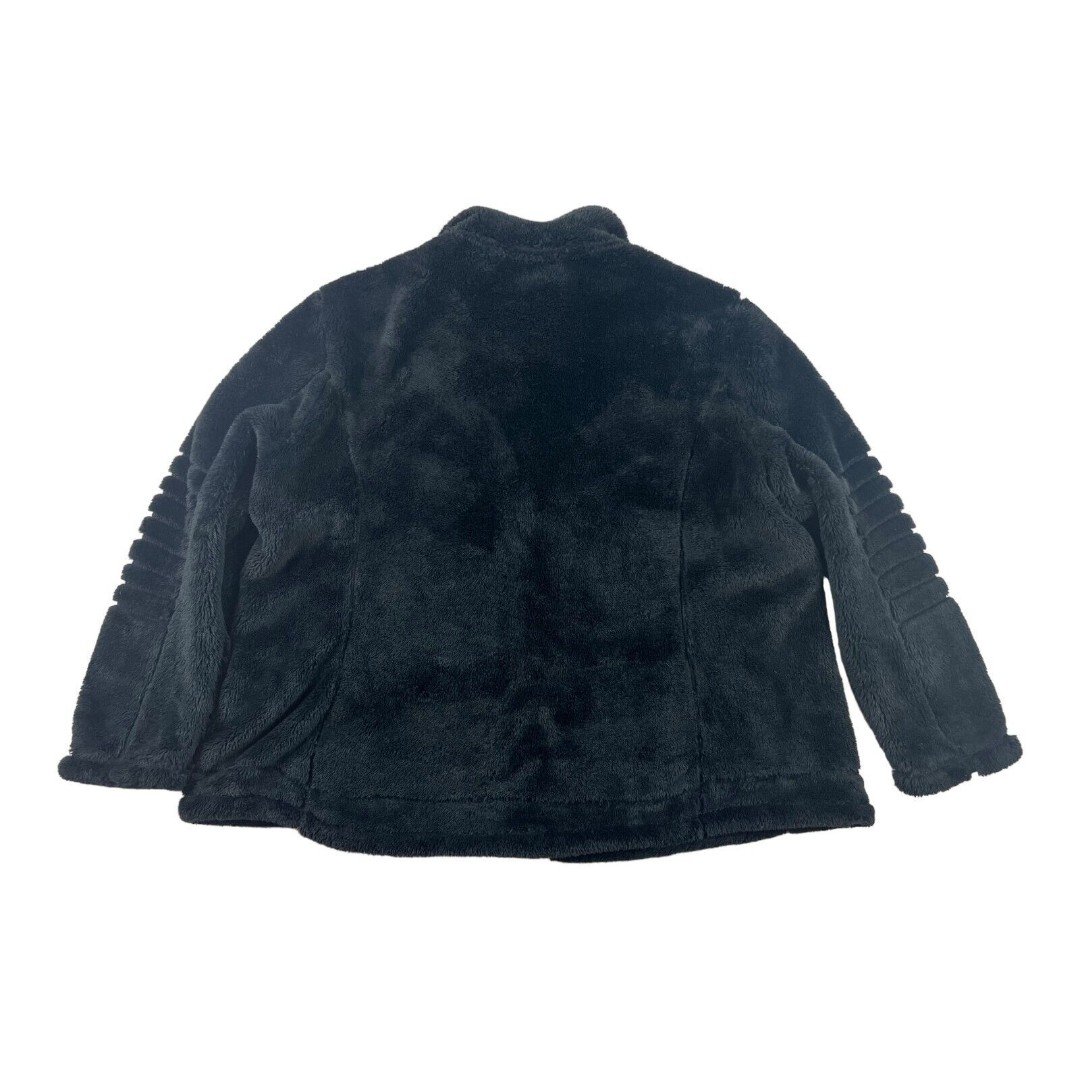 Fashion Free Country Jacket  Women´s Size 3X  Butter Pile Super Soft Moto Black Faux Fur j4HaqD0Do no tax