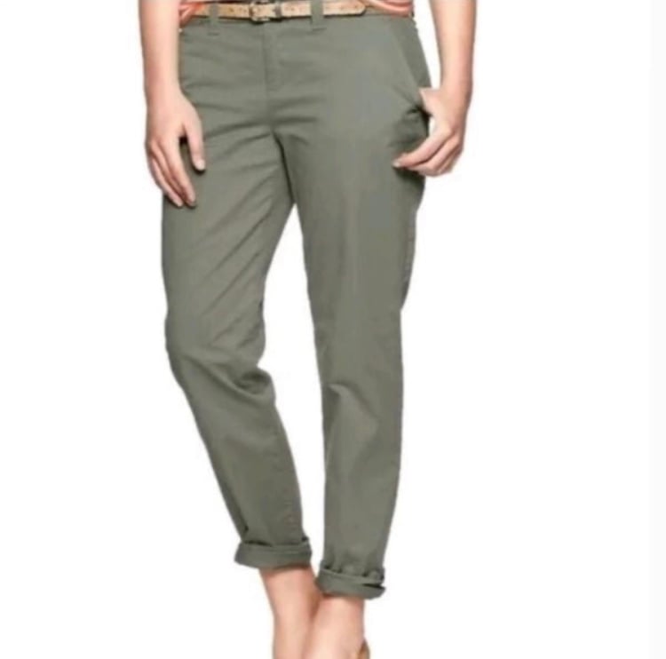 large discount Khakis By Gap Broken In Straight Stretch Women´s Pants Green Size 14 NuINdkBDO Wholesale