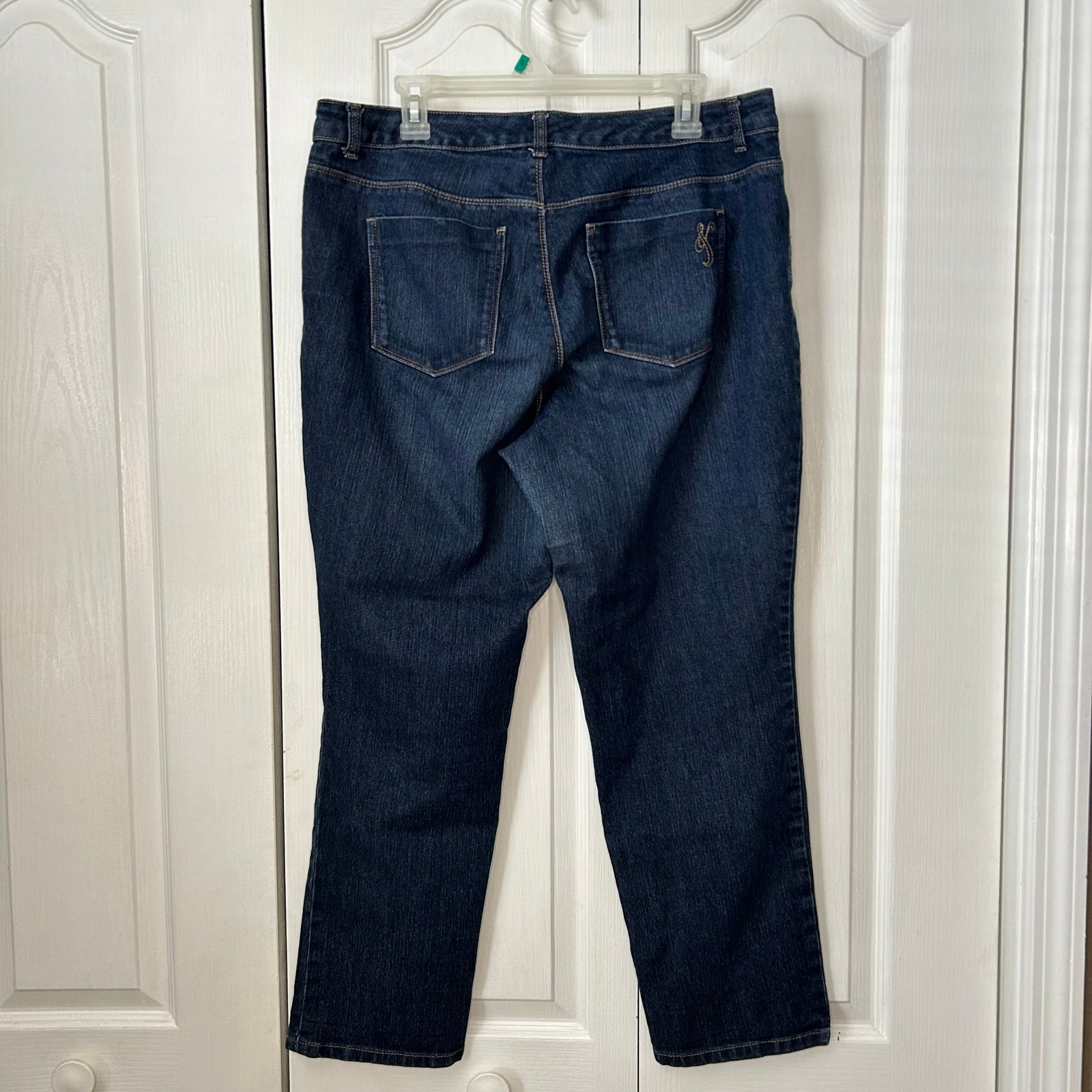 floor price Style & Co. women’s denim blue, Jean boyfriend, jeans, size 16 W NFaVrT5LM Cheap