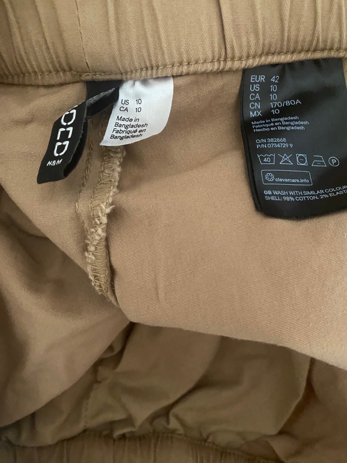 floor price H&M khaki pants women size 10 iTeLBwxQk Outlet Store