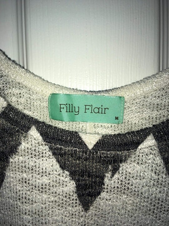 high discount Like New Filly Flair top Medium pg75vw0Fp New Style