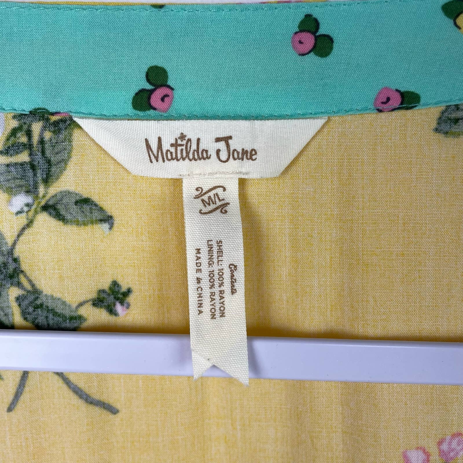 Promotions  Matilda Jane Yellow Teal Floral Kimono Size Med/Large jxXcjGGE2 well sale