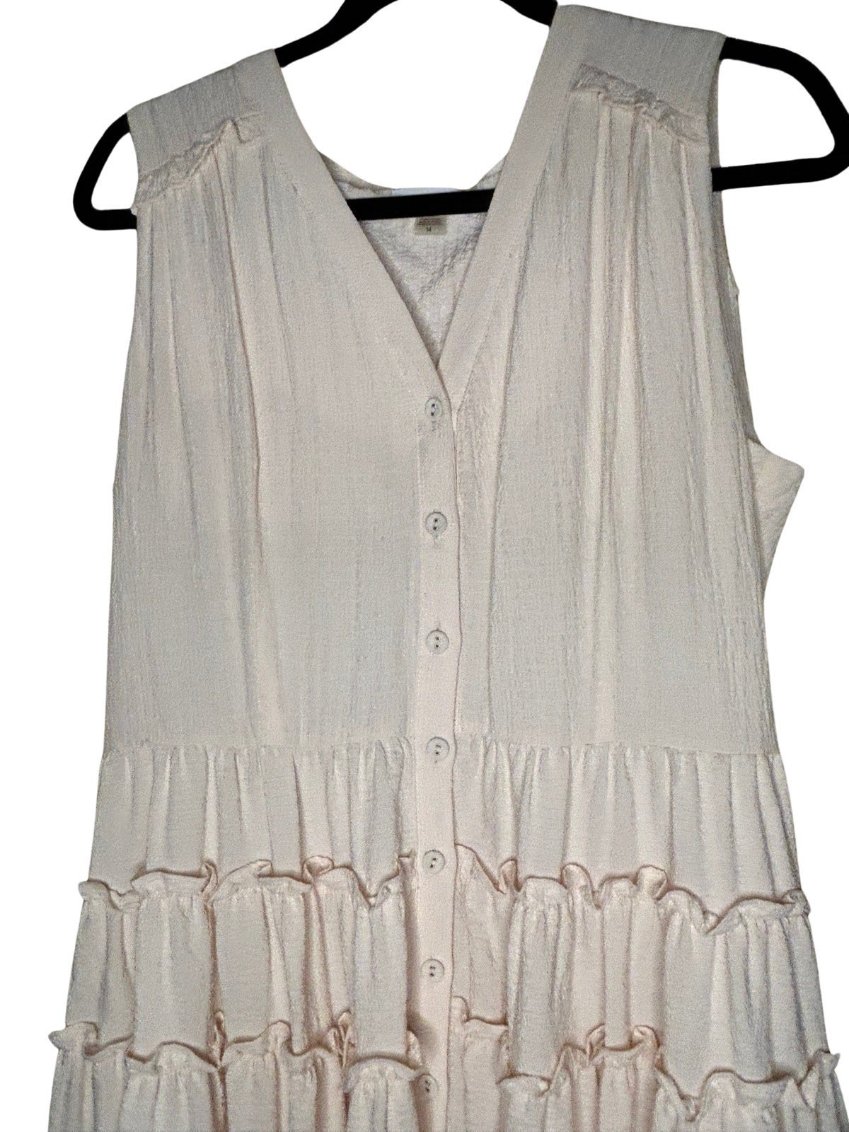floor price Calvin Klein sleeveless asymmetrical hem midi dress size 14 NMCZsubKA best sale