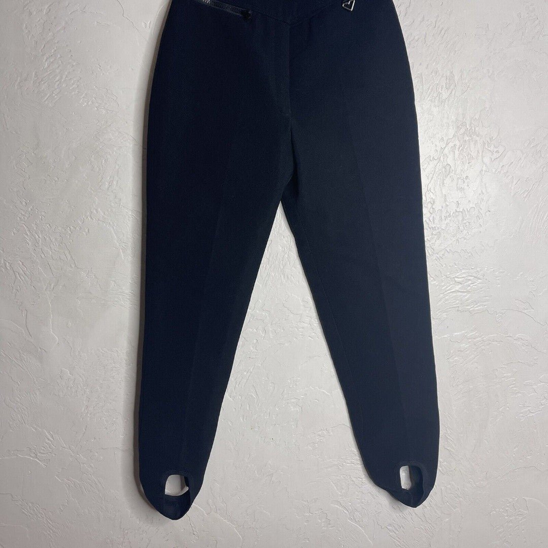big discount Vintage Obermeyer Ski Pants Womens 10 Black Wool Blend Stirrups Made in Japan nY9Pqi3id Factory Price