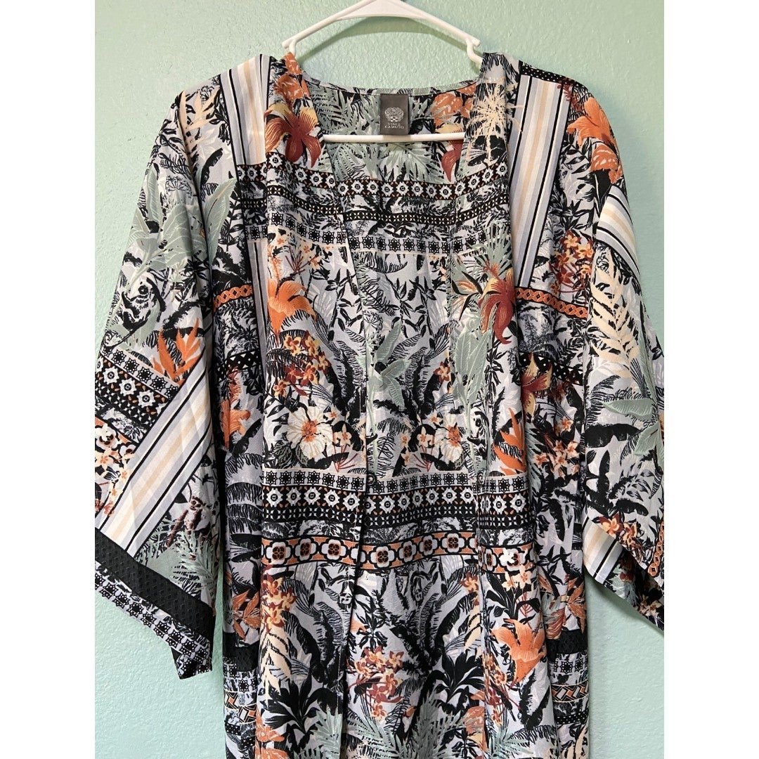 Custom Vince Camuto Women´s Floral Patterned Cover-Up Kimono One Size ghv9jvZh8 Everyday Low Prices