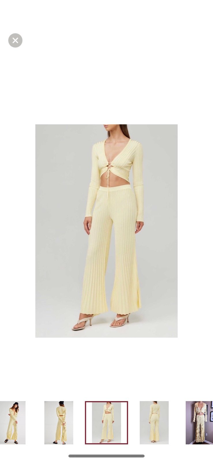 Amazing Free People x Significant Other Sylivia Ribbed 