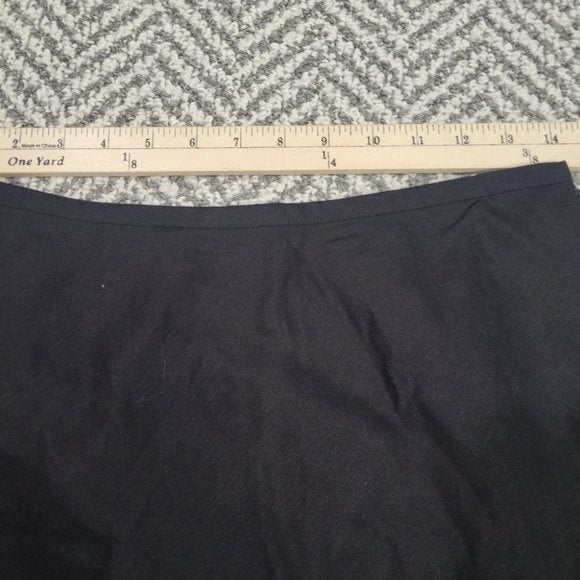 Special offer  Ann Taylor Loft Black Embroidered Linen Blend Skirt size 4 MbkKBrsVs Everyday Low Prices