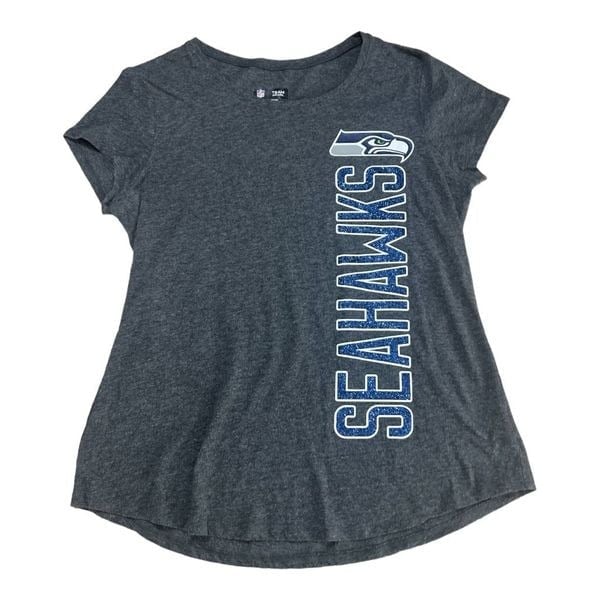 Affordable Seattle Seahawks NFL Womens Grey Graphic Gli