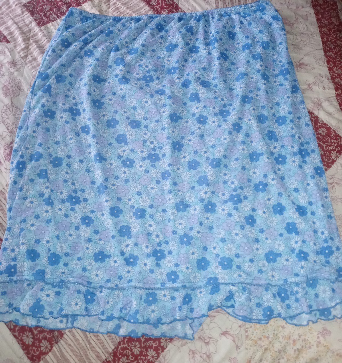 high discount Women´s Liz Lange maturity floral layered skirt size XL oNos7h1s1 on sale