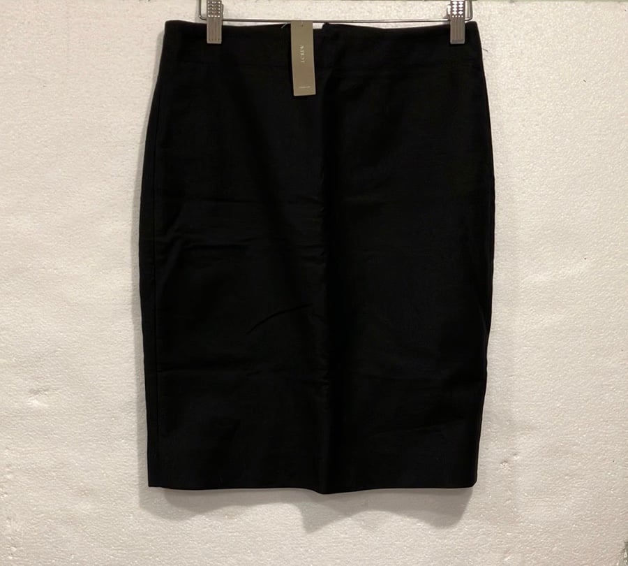 good price J. Crew black skirt style 59369 size 0 No 2 