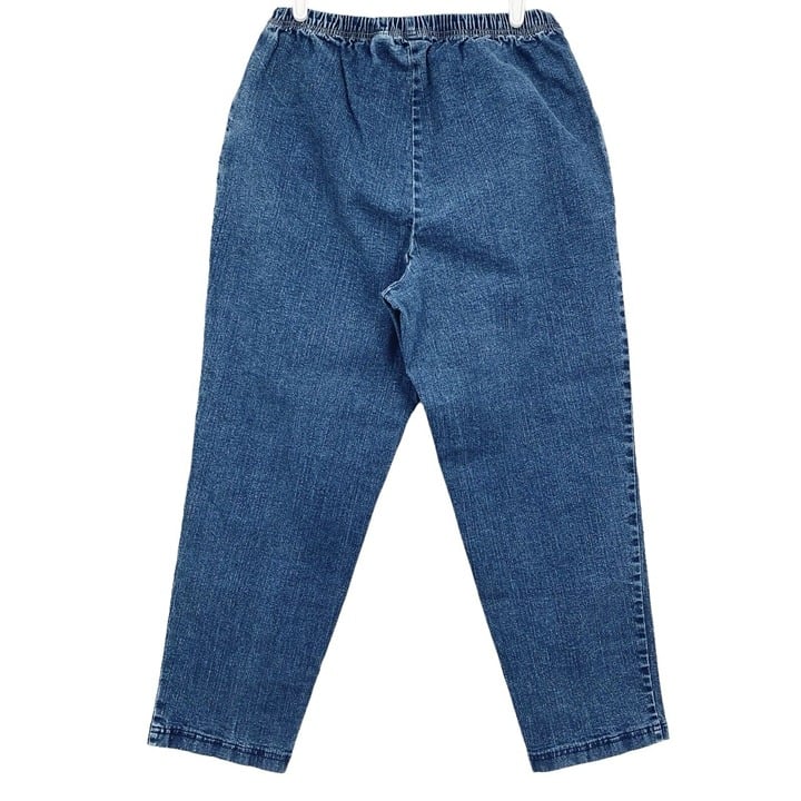 good price Croft & Barrow Women´s Crop Pants Sz 1X Short Pull-on Elastic Waist Stretch Blue iFfW64Xn6 just for you