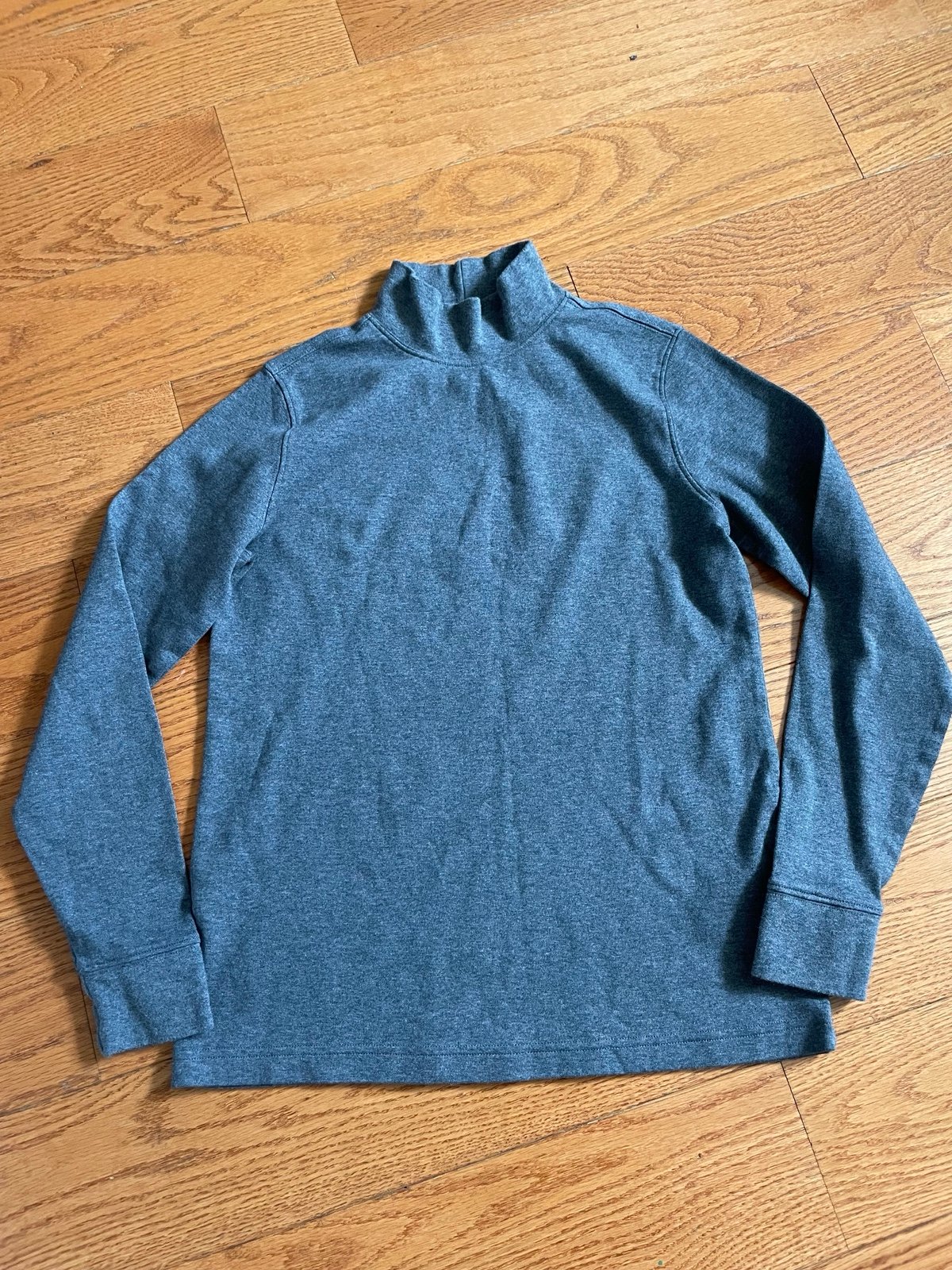 the Lowest price Women’s Land’s End Relaxed Fit Grey Turtleneck Top XS P0yiWTsAf no tax