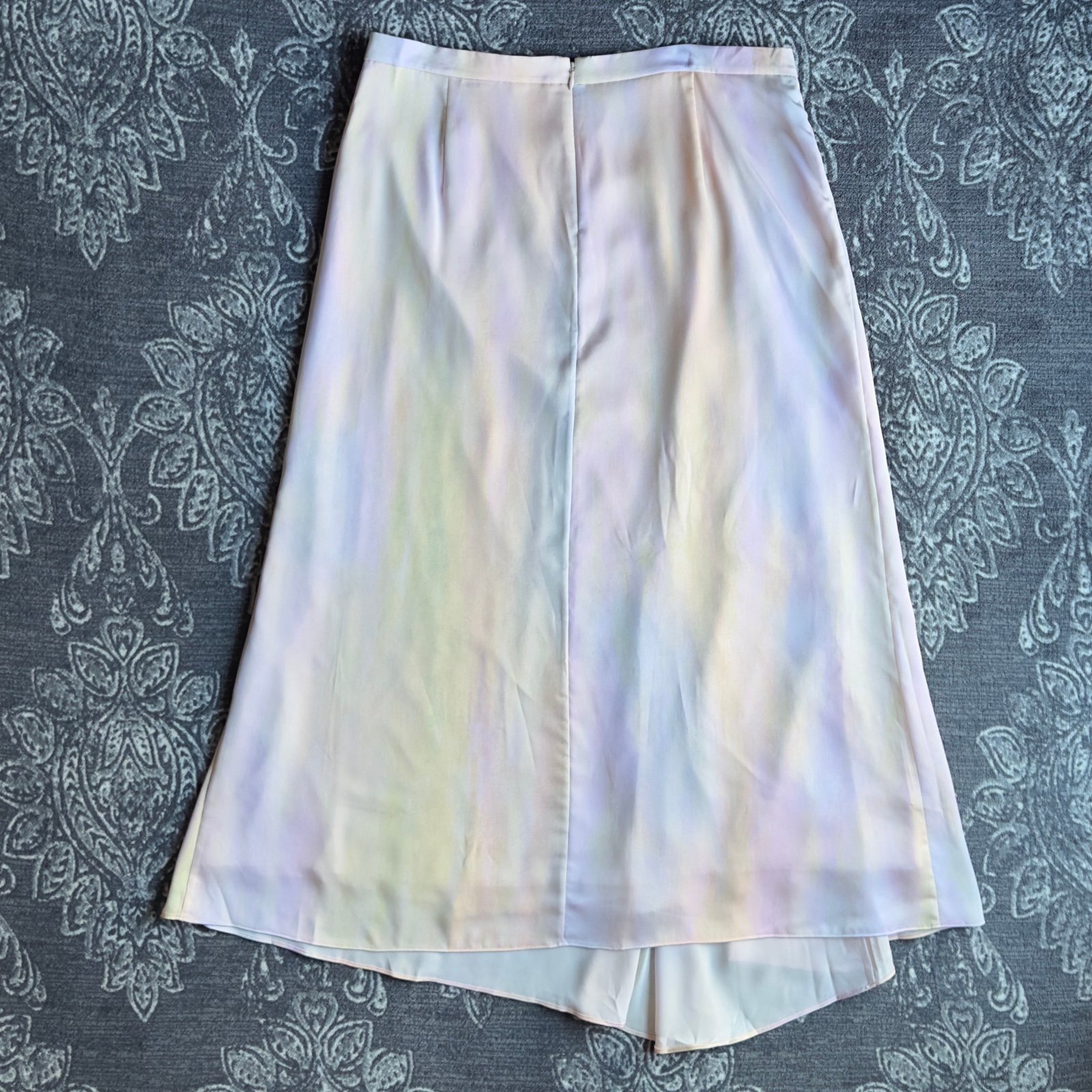Exclusive Vince Rainbow Wash Drape Skirt in Multi Size 10 OxoTfB65P Online Exclusive