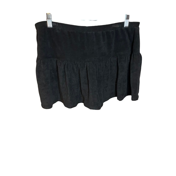 Great La Blanca NWT Terry Cloth Drawstring Black Mini Swim Cover Up Skirt Sz M NnAK0pHJK Buying Cheap