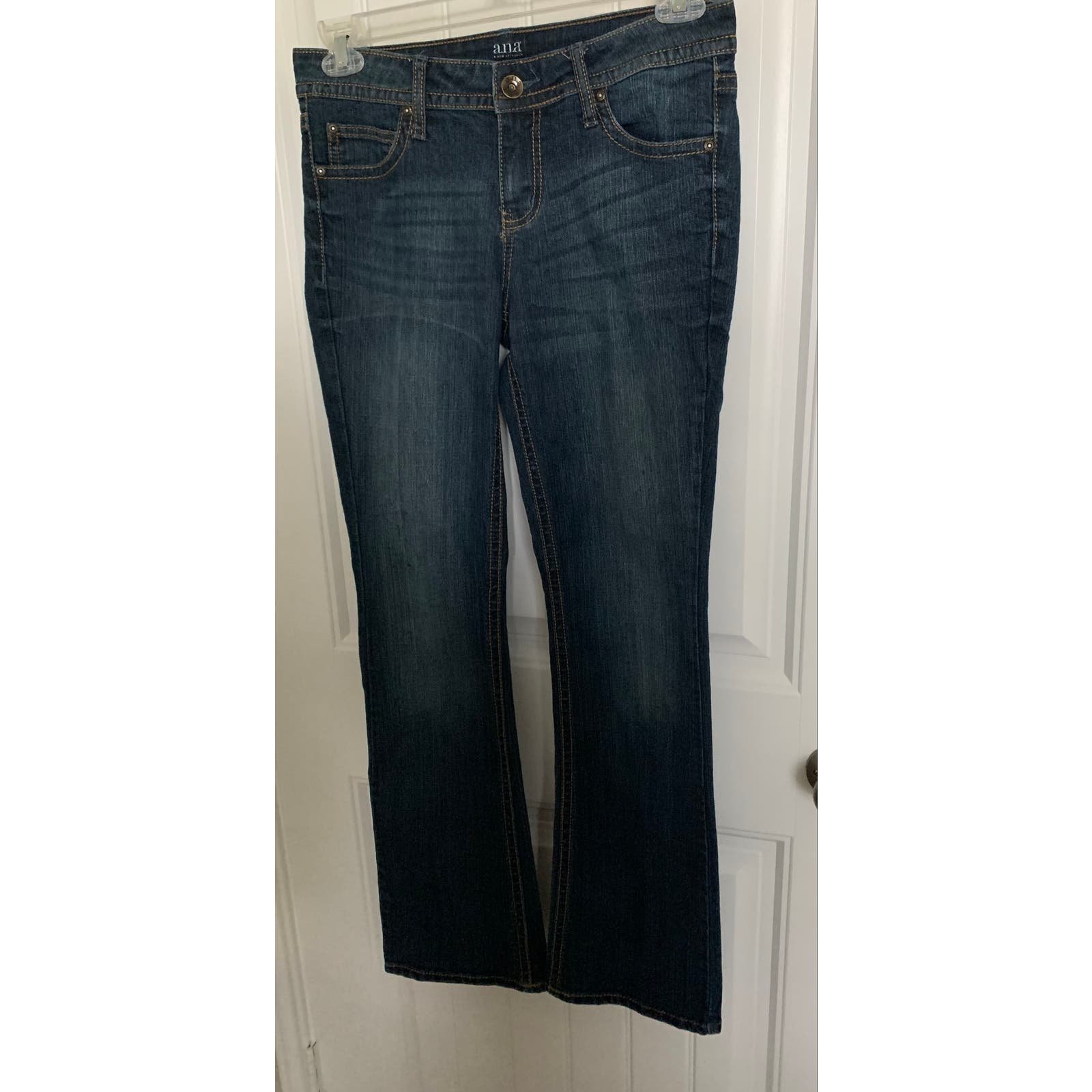 Great A.N.A MID RISE BOOTCUT JEANS WOMENS, 29 / 8, BLUE