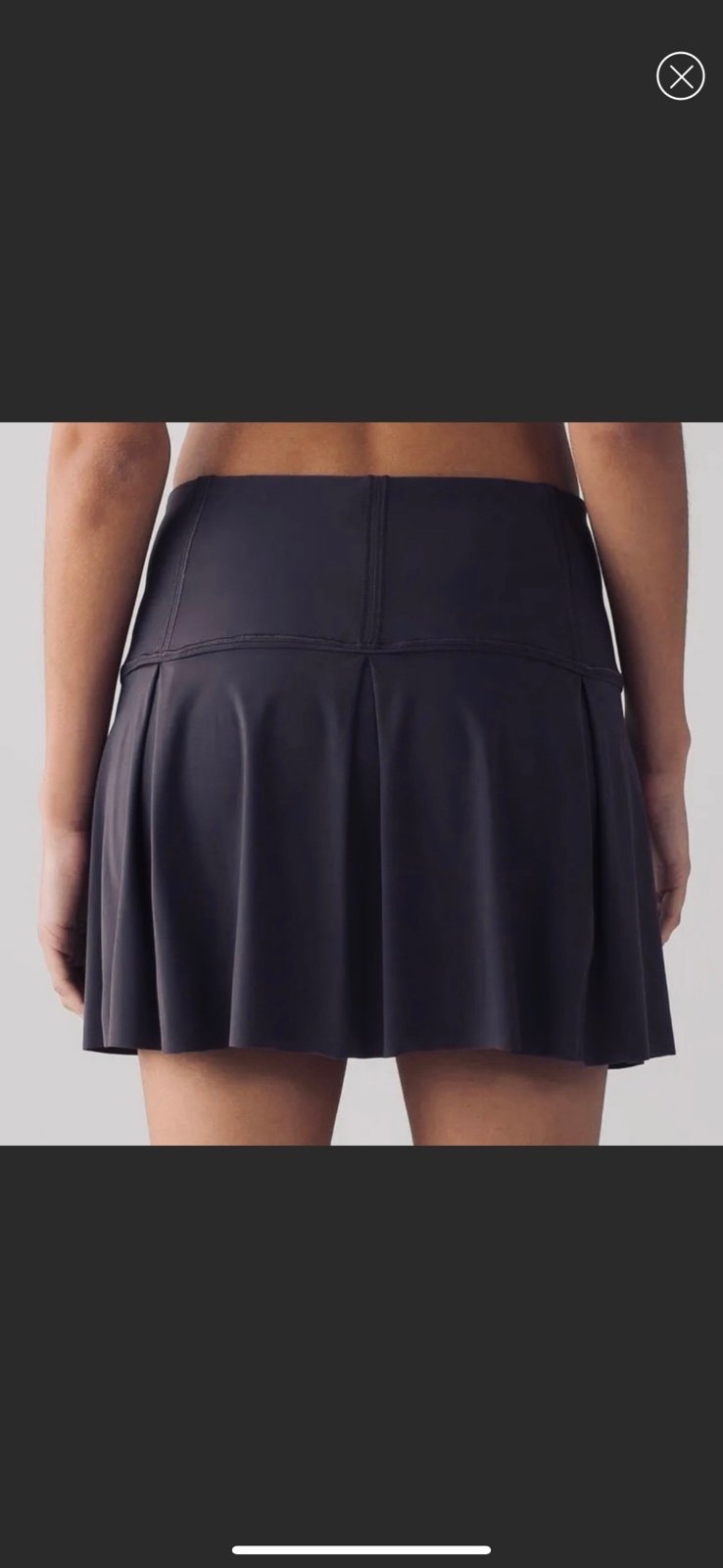 Perfect Lululemon Lost In Pace Skirt Size 8 Black JVG6YBkAI best sale