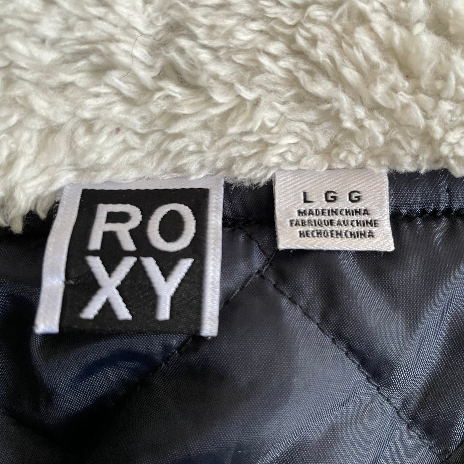 Fashion roxy flannel plaid stripe jacket large kcJVA2TH1 Store Online
