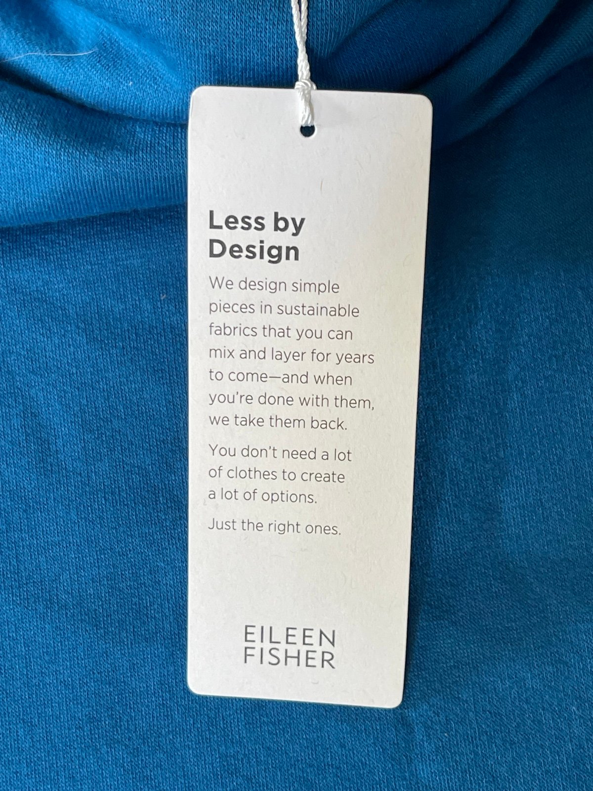 Discounted NWT Eileen Fisher Cozy Brushed Marine High Funnel Neck Tunic Hn3xfxejU best sale