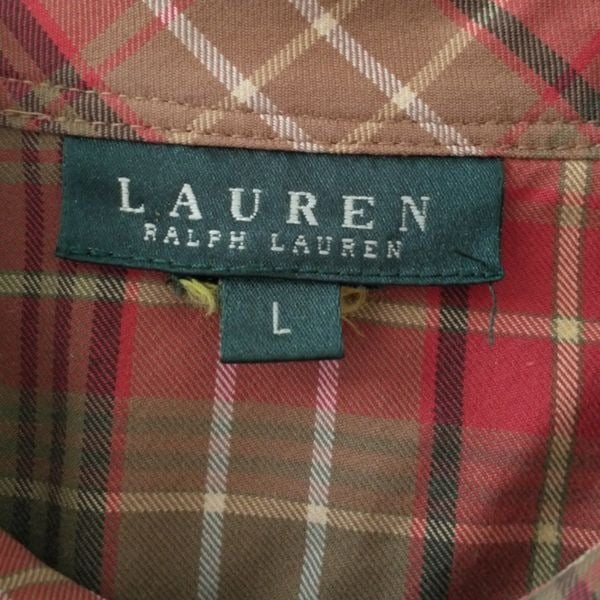 Gorgeous Polo Ralph Lauren Womens Plaid Shirt Jacket Shacket Cotton L Gold Snaps Pockets. iBqckXSKe Buying Cheap
