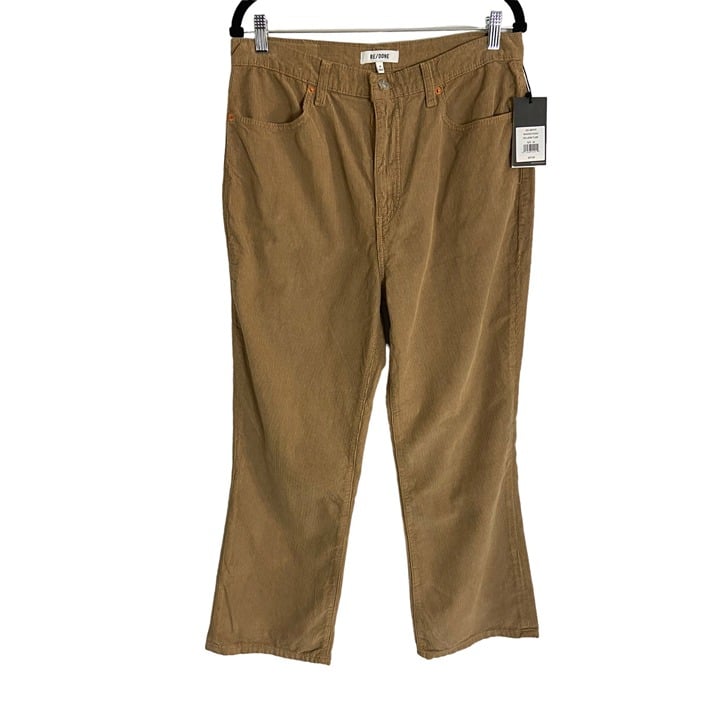 high discount NWT RE/DONE Loose Flare Washed Khaki Pants-sz 29 oFGDCaqB8 on sale