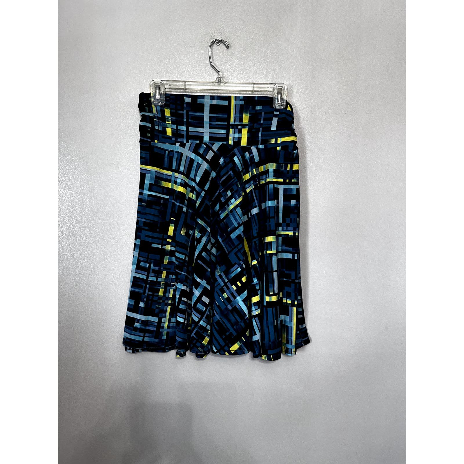 The Best Seller George Multi Colored Knee Length Skirt Pull On Elastic Waist M 8/10 KXlBwOuaS for sale