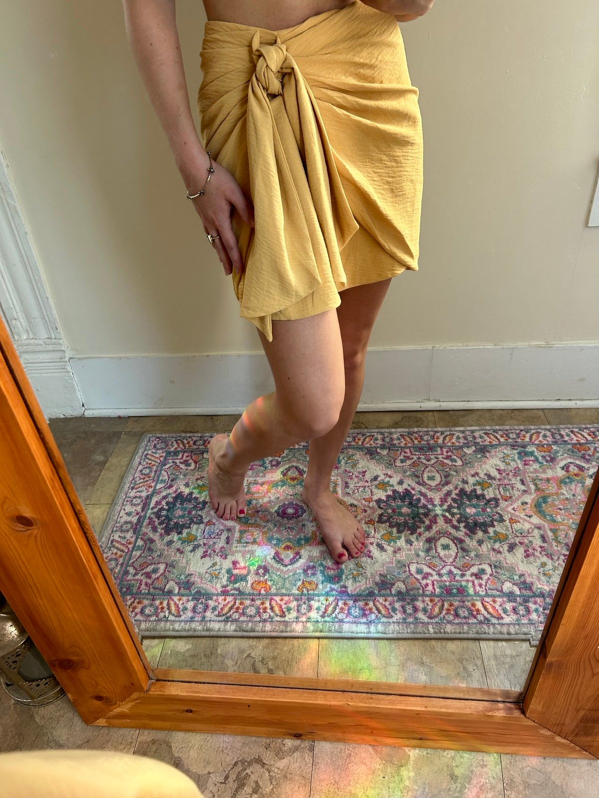 Latest  Emory park yellow skirt Iyrzgo71w Counter Genui