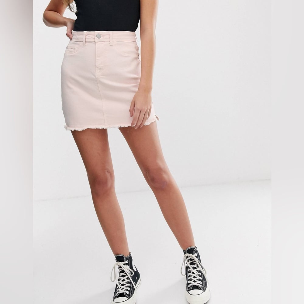 Custom ASOS JDY Denim Pink Mini Skirt EU size 42 / US size 10 LqU7LfEgG outlet online shop