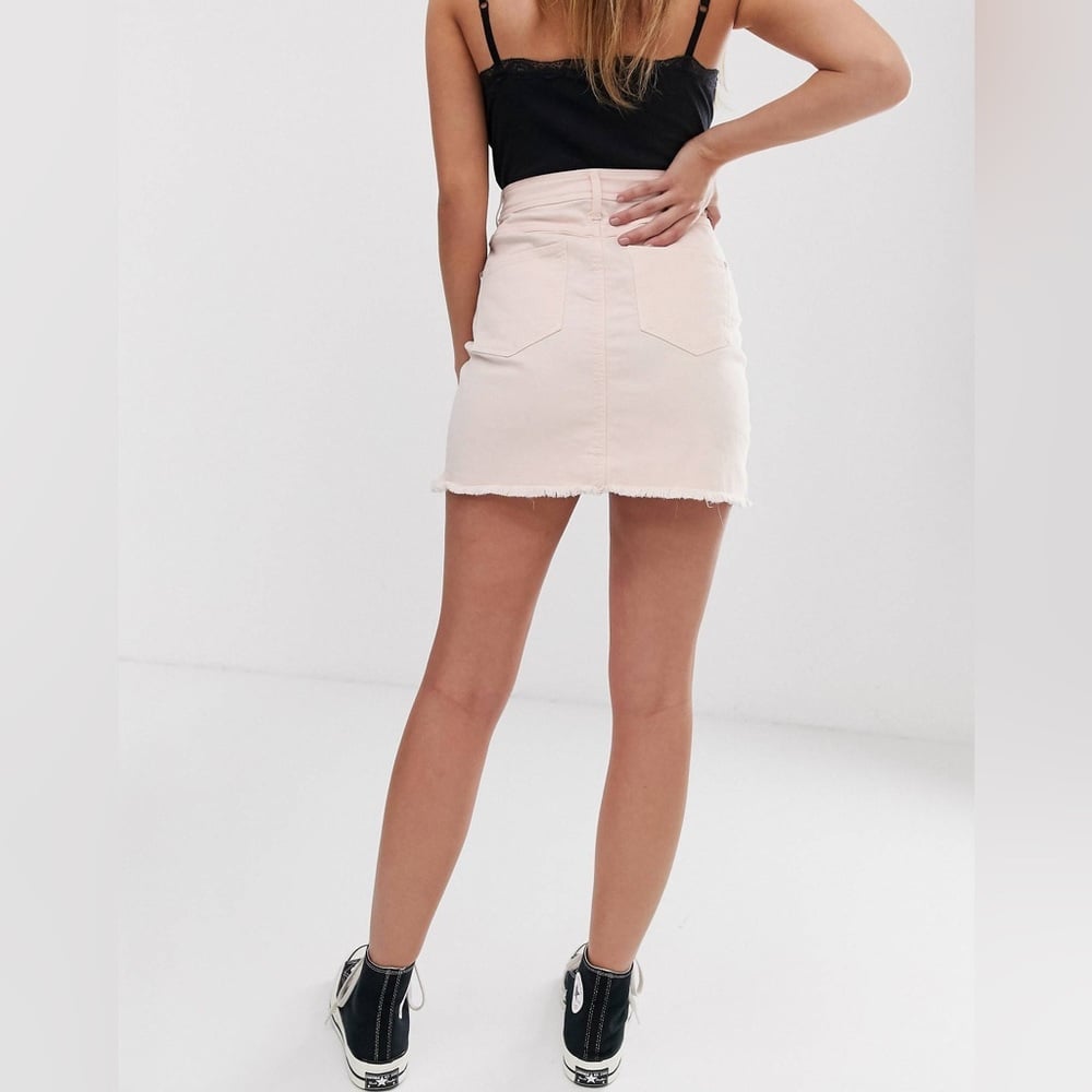 Custom ASOS JDY Denim Pink Mini Skirt EU size 42 / US size 10 LqU7LfEgG outlet online shop