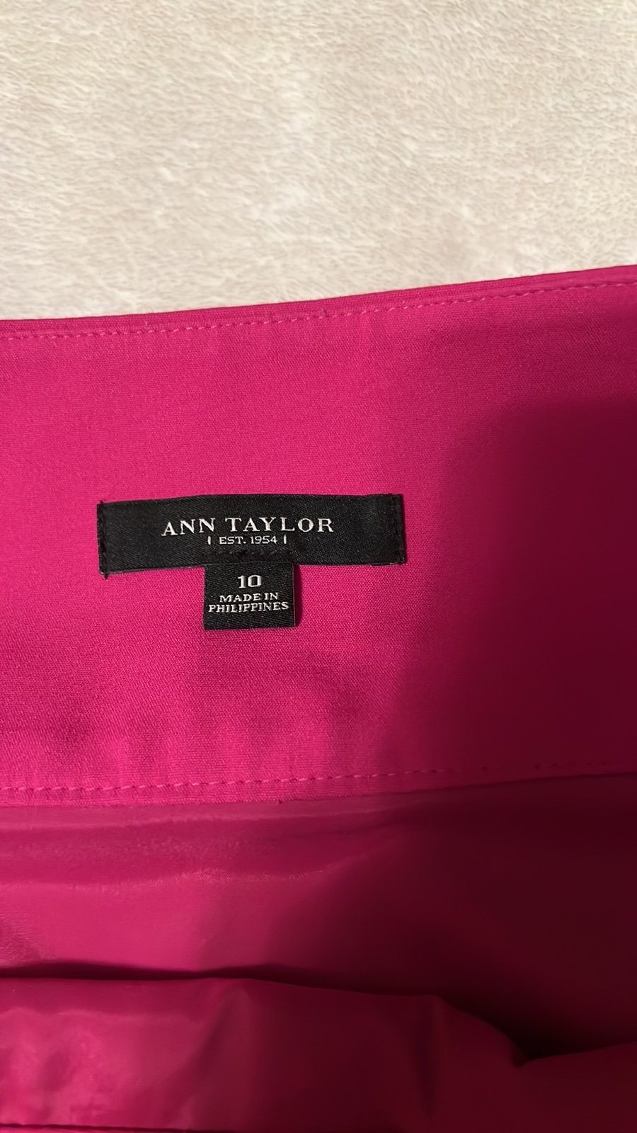 Authentic Ann Taylor Womens Pink Skirt Size 10 JssbZ4C3z Outlet Store