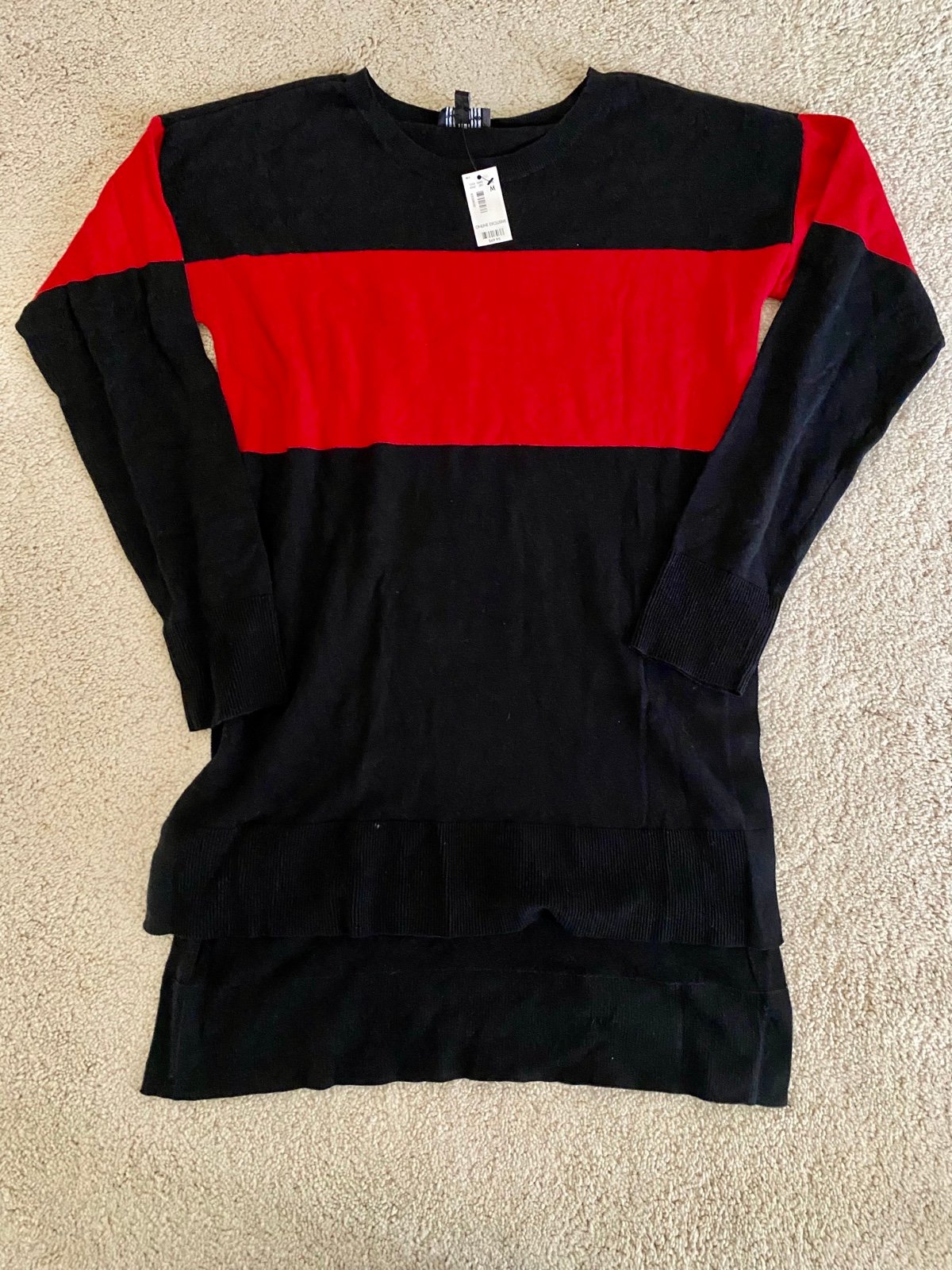 large selection NWT The Limited red & black sweater size medium JldE9cBqX well sale
