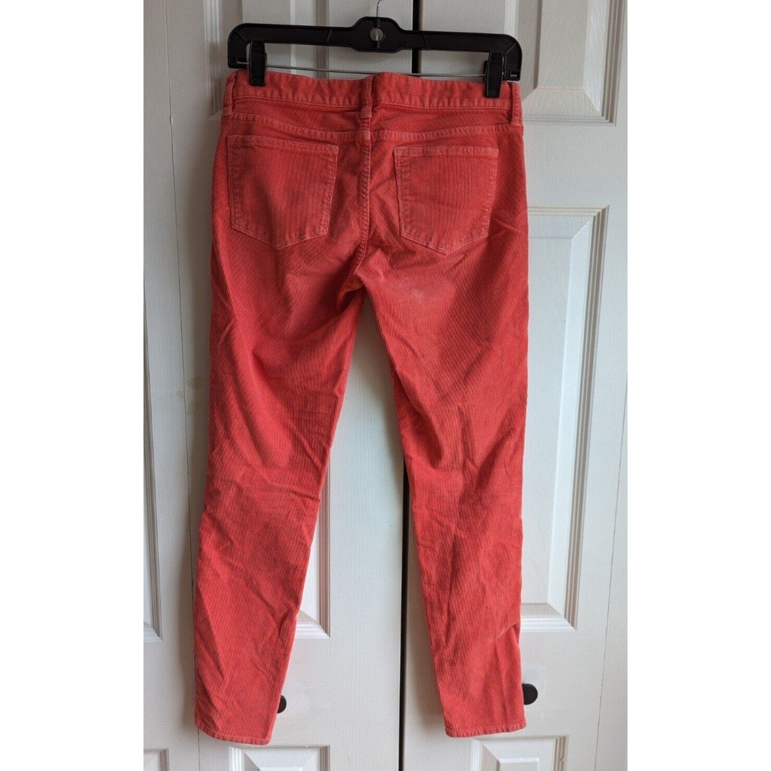 save up to 70% J. Crew Womens Orange Coral Toothpick Corduroy Skinny Ankle Pants Size 26 MRYNfVWma Cool